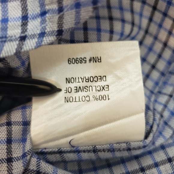 Cremieux Long Sleeve Shirt Size: Large - Picture 5 of 7